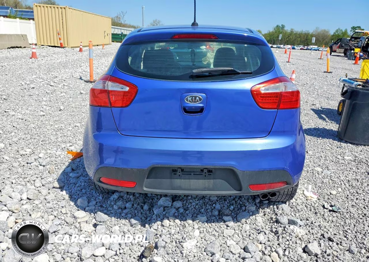 2012 Kia Rio 5-Door Sx VIN:KNADN5A34C6016905 - 6