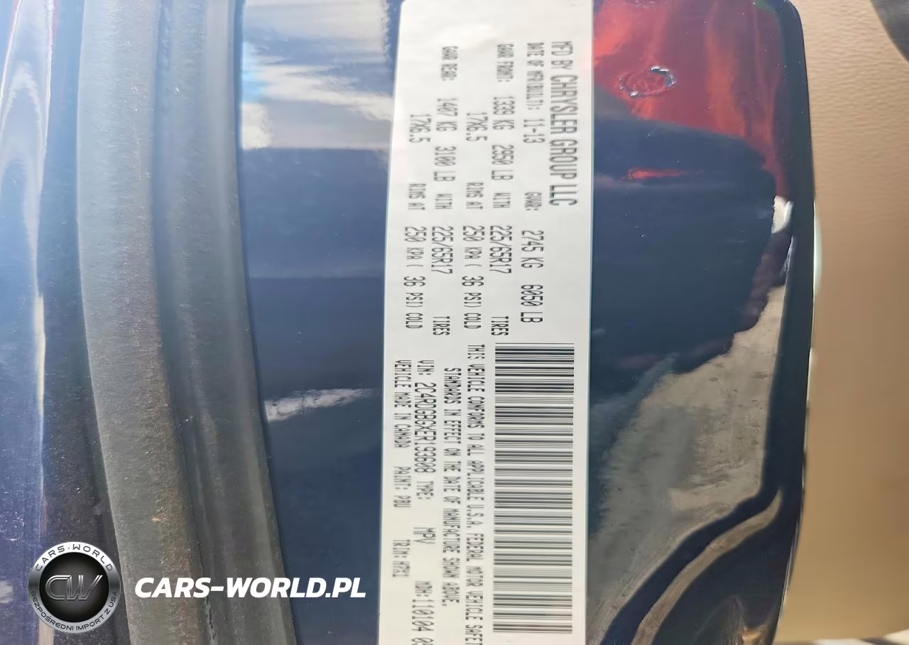 2014 Dodge Grand Caravan Se VIN:2C4RDGBGXER193608 - 13