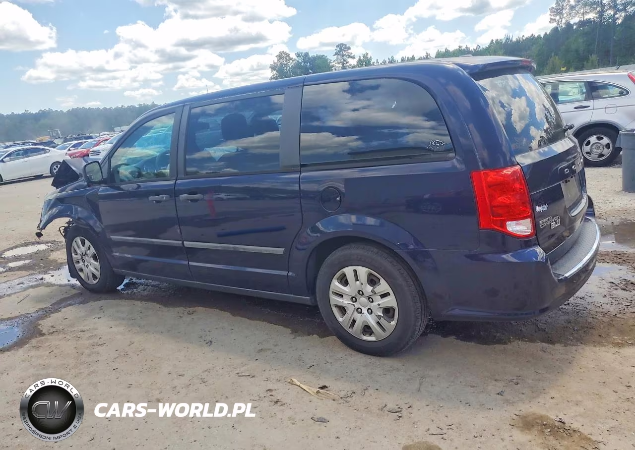 2014 Dodge Grand Caravan Se VIN:2C4RDGBGXER193608 - 2