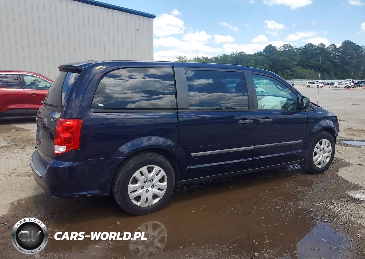 2014 Dodge Grand Caravan Se VIN:2C4RDGBGXER193608 - 3