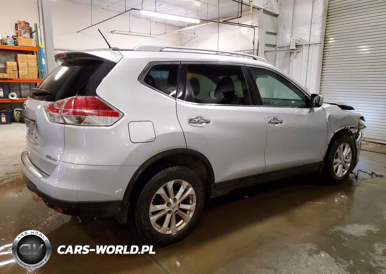 2015 Nissan Rogue Sv VIN:KNMAT2MV6FP503979 - 3