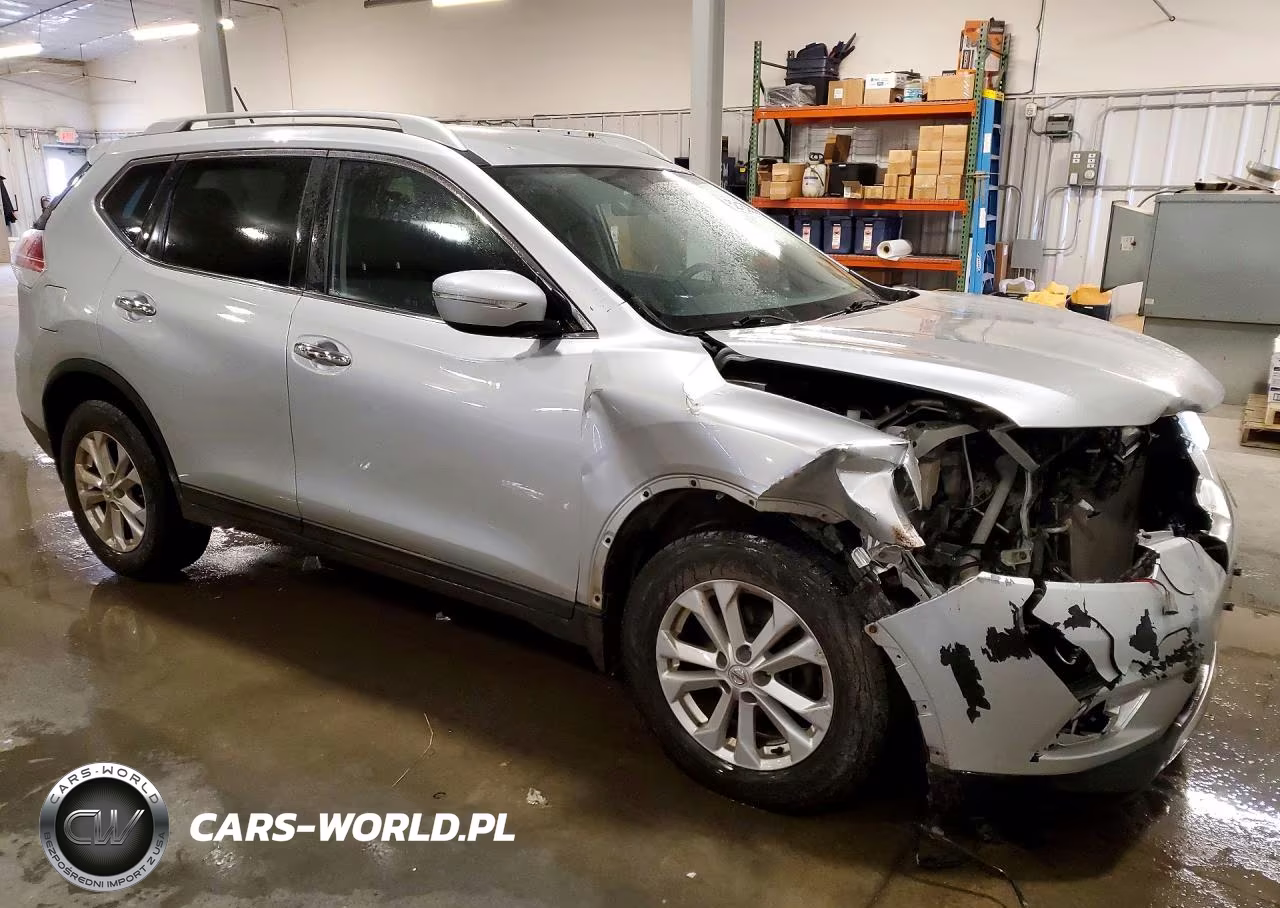 2015 Nissan Rogue Sv VIN:KNMAT2MV6FP503979 - 4