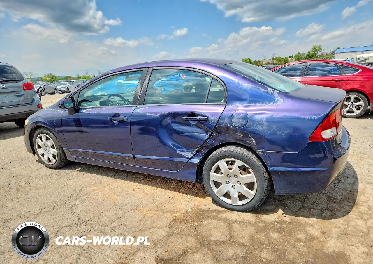 2010 Honda Civic Lx VIN:2HGFA1F51AH567784 - 2