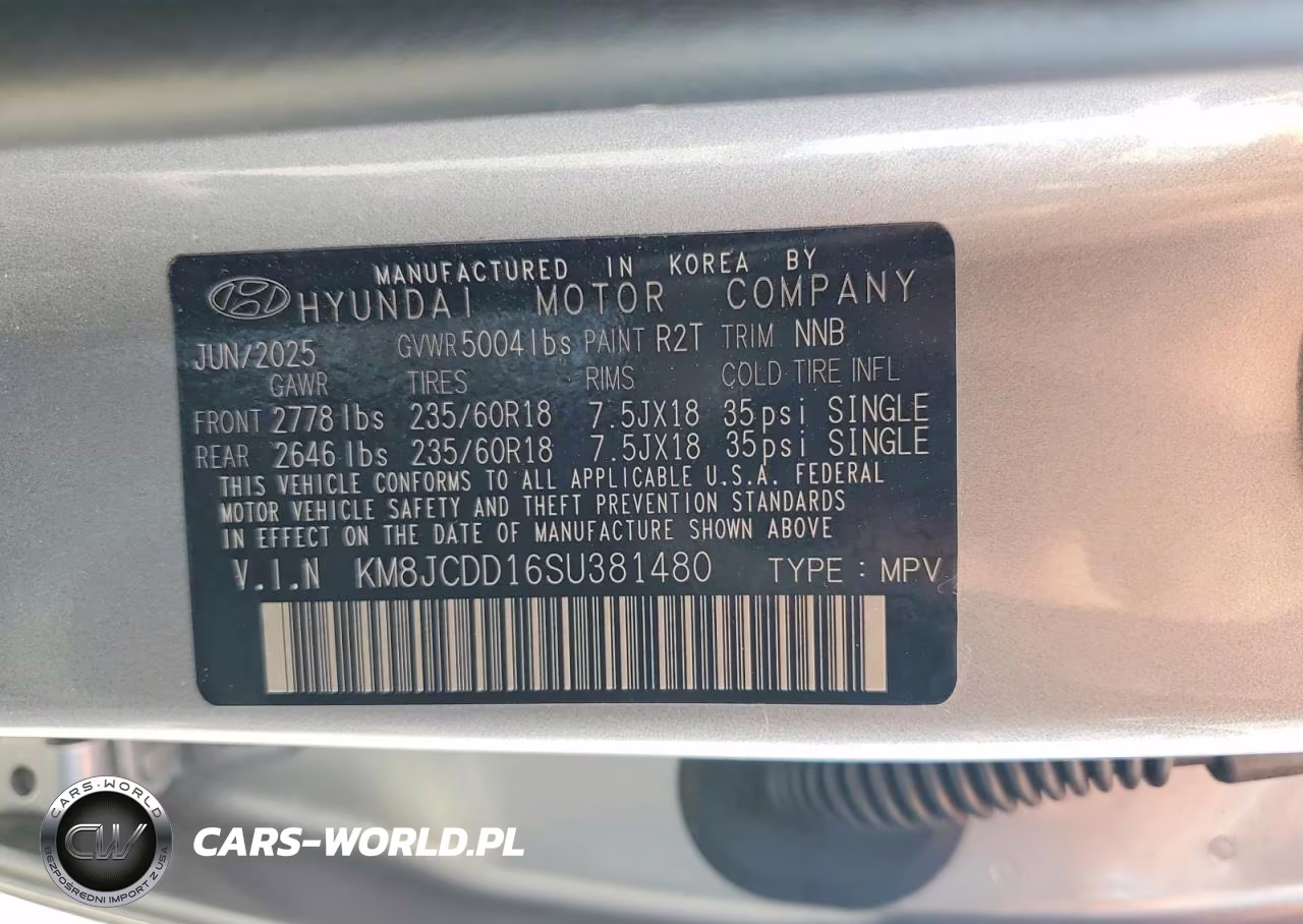 2025 Hyundai Tucson Sel Convenience VIN:KM8JCDD16SU381480 - 13