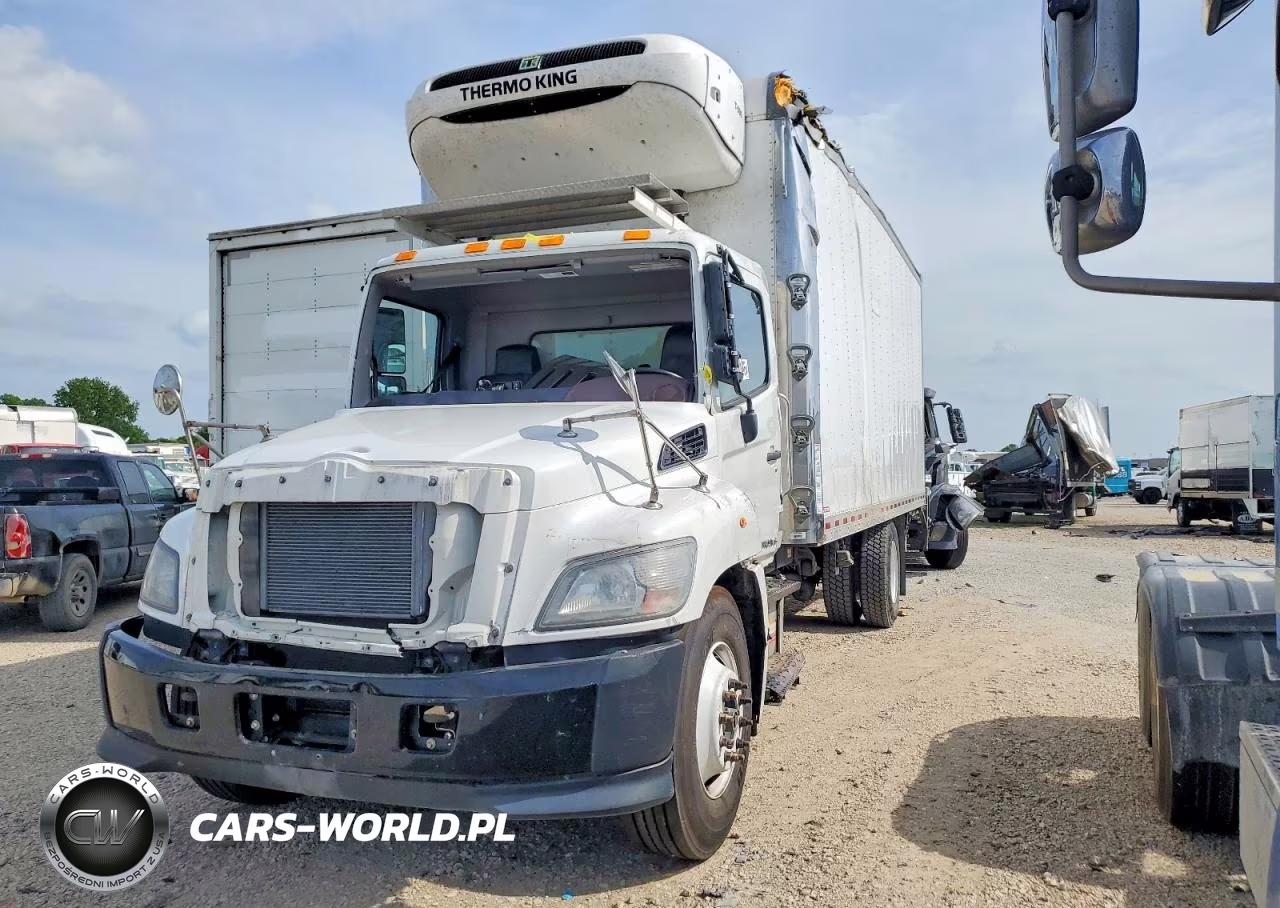 2023 Hino L6 Refrigerated Box Truck VIN:5PVNJ7AR4P5T50012 - 2