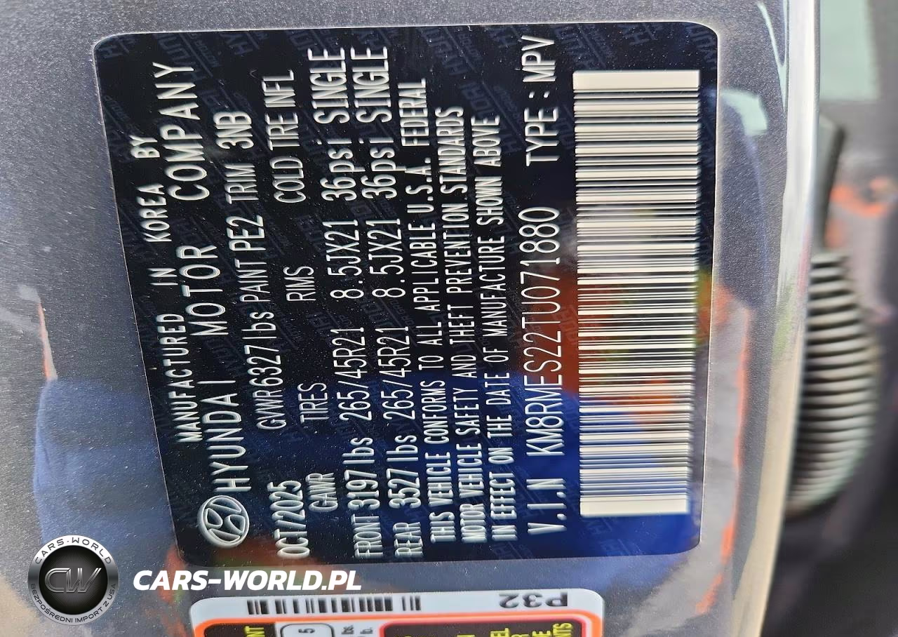 2026 Hyundai Palisade Calligraphy VIN:KM8RMES22TU071880 - 13