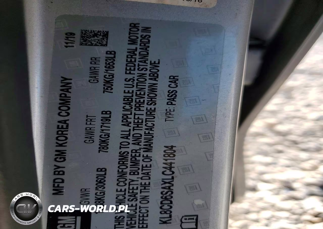 2020 Chevrolet Spark 1Lt VIN:KL8CD6SAXLC441804 - 13