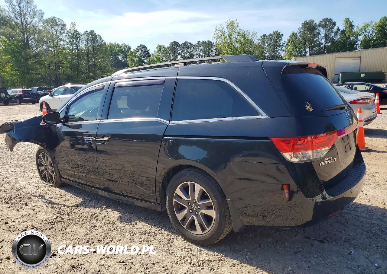 2016 Honda Odyssey Touring VIN:5FNRL5H97GB003603 - 2
