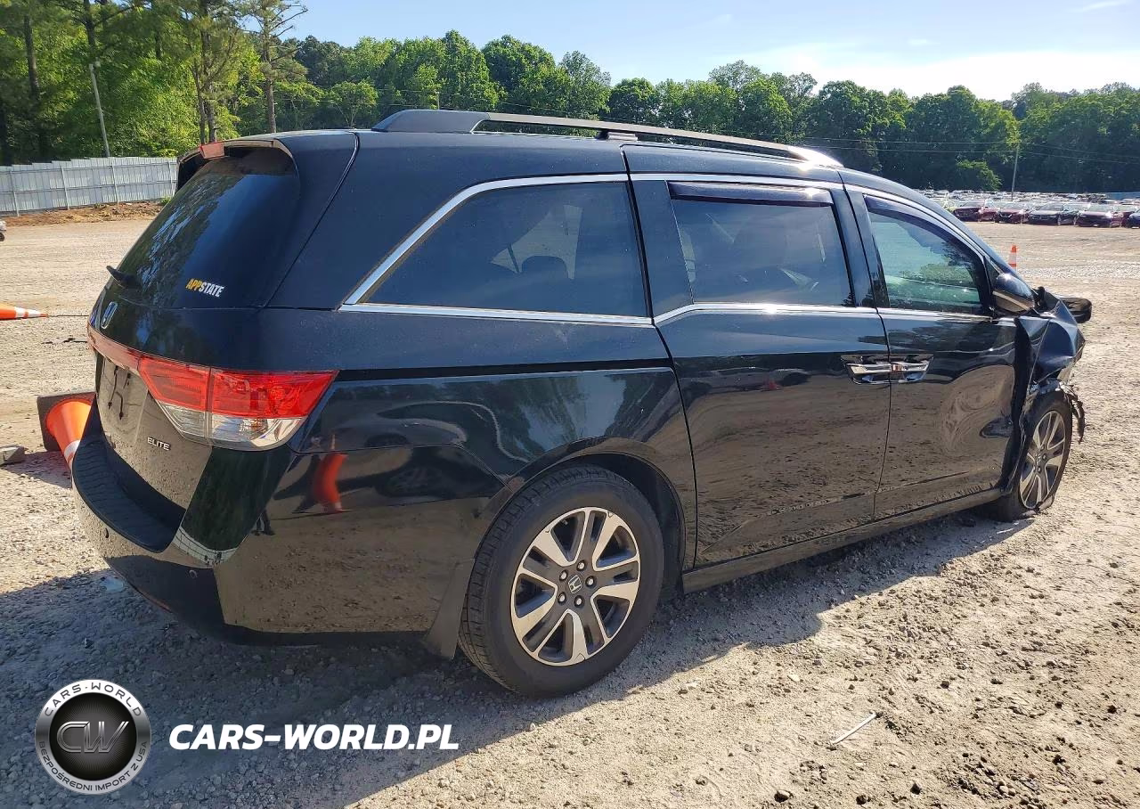 2016 Honda Odyssey Touring VIN:5FNRL5H97GB003603 - 3