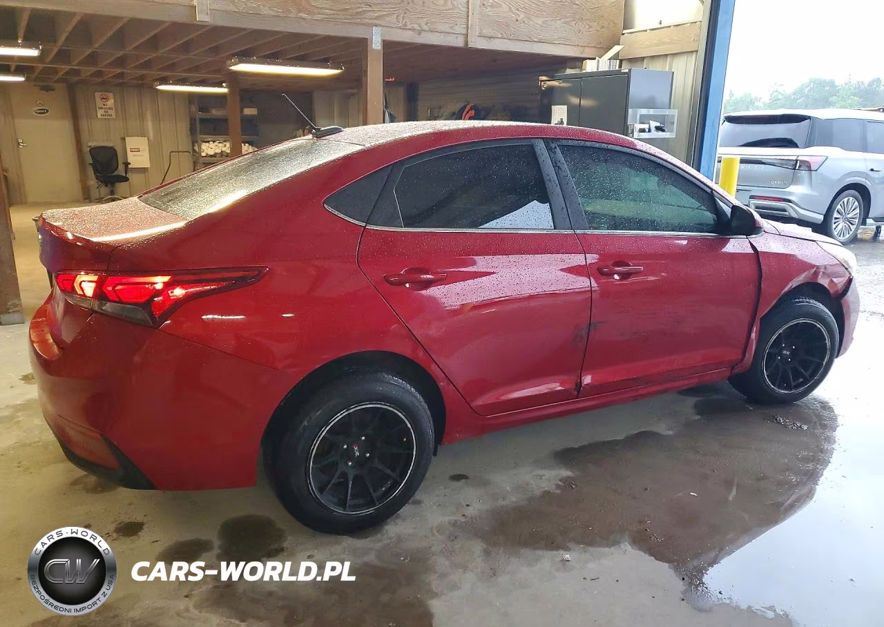 2022 Hyundai Accent Sel VIN:3KPC24A6XNE185920 - 3