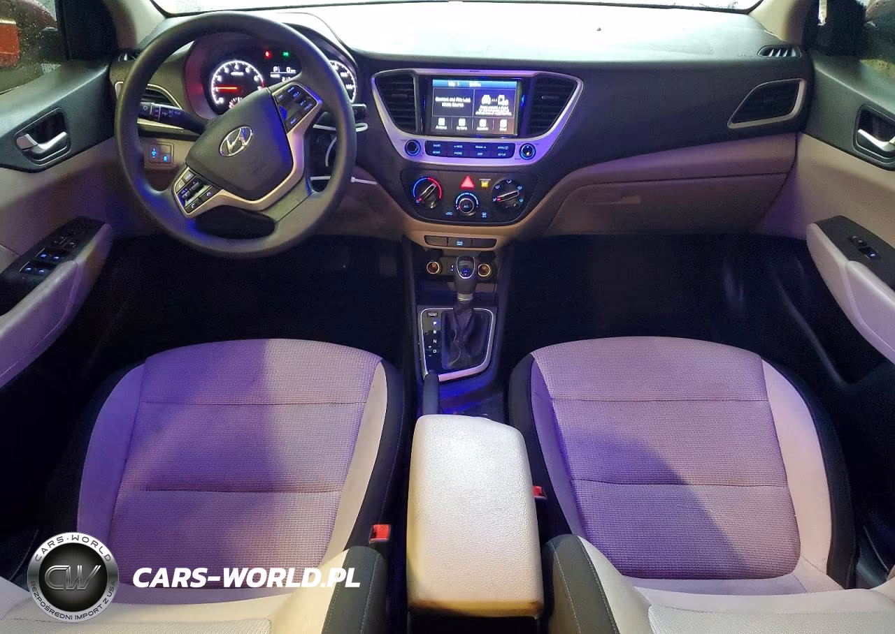2022 Hyundai Accent Sel VIN:3KPC24A6XNE185920 - 8