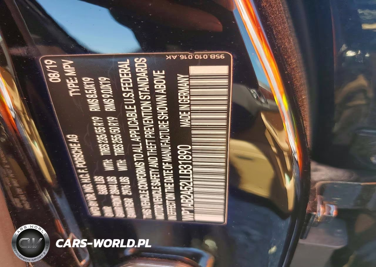 2020 Porsche Macan S VIN:WP1AB2A52LLB31890 - 12