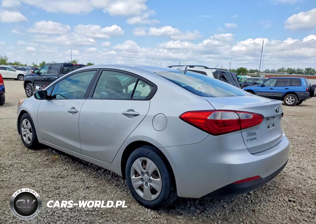 2016 Kia Forte Lx VIN:KNAFK4A6XG5492254 - 2