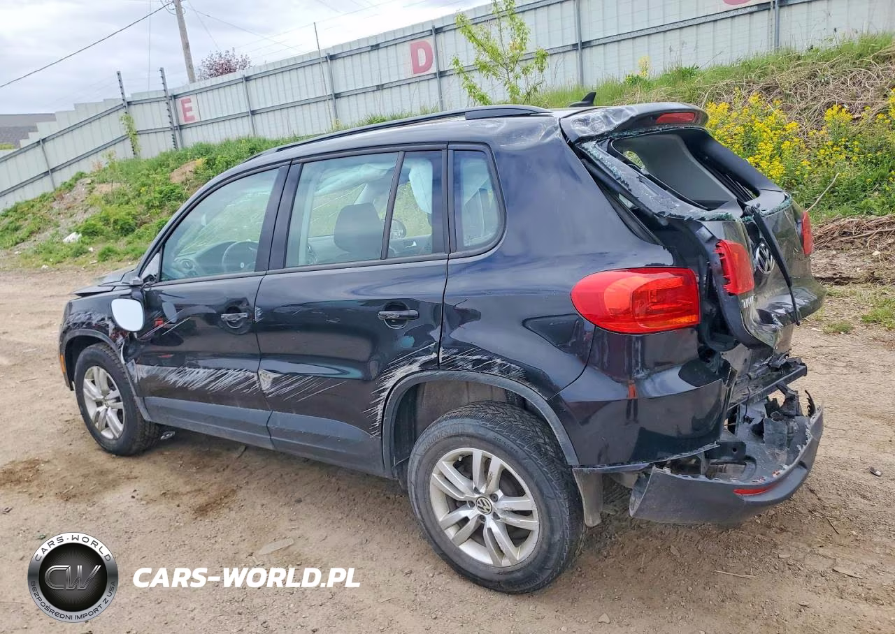 2017 Volkswagen Tiguan S VIN:WVGAV7AX4HK000203 - 2