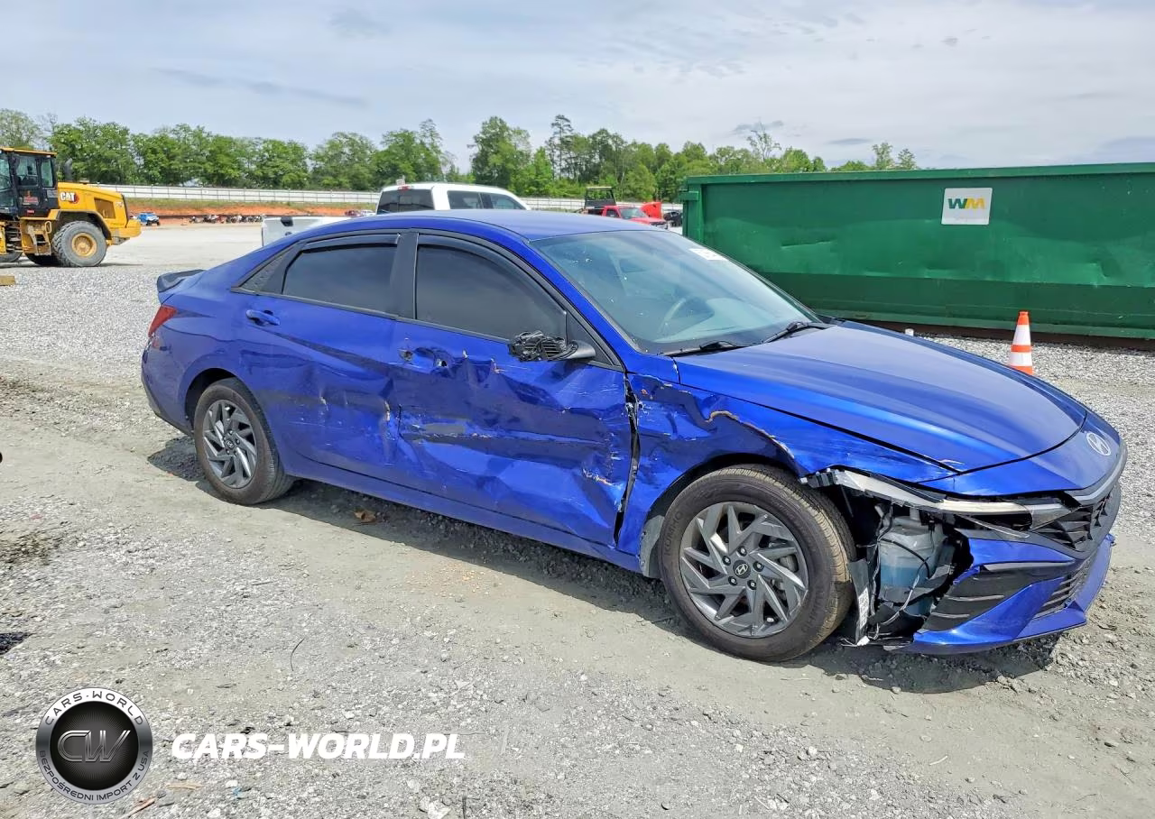 2024 Hyundai Elantra Sel VIN:KMHLM4DG6RU767899 - 4