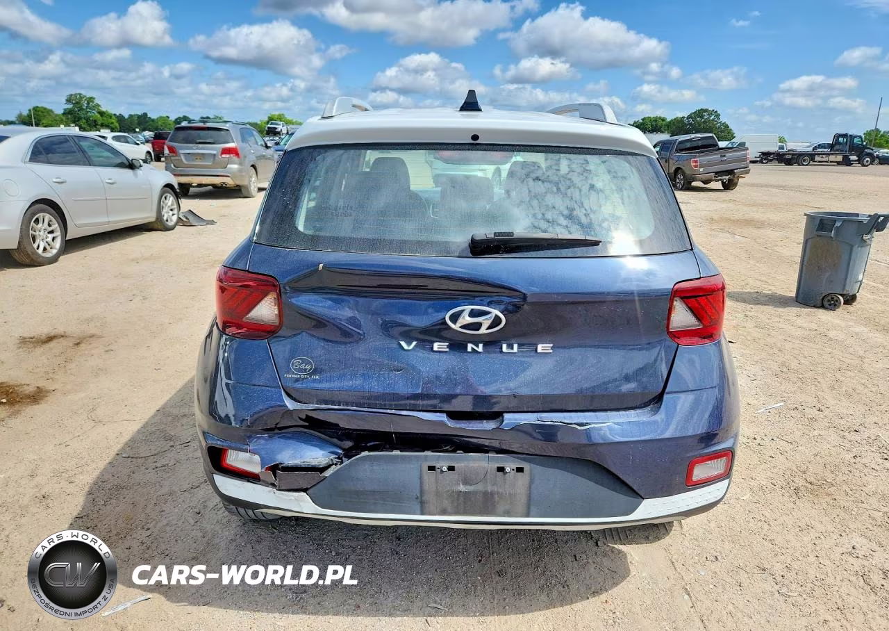 2021 Hyundai Venue Denim VIN:KMHRC8A3XMU082965 - 6