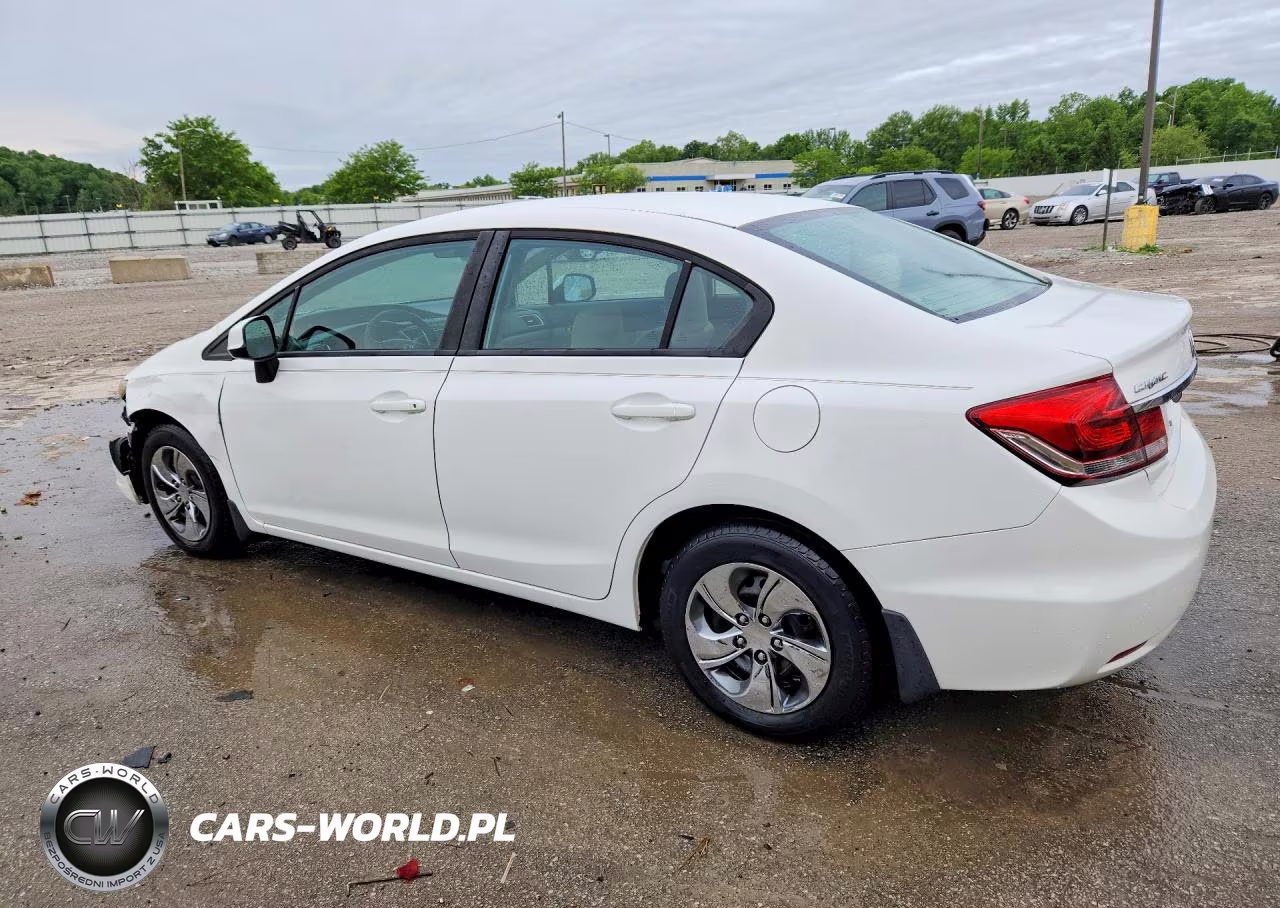 2013 Honda Civic Lx VIN:19XFB2F59DE081712 - 2
