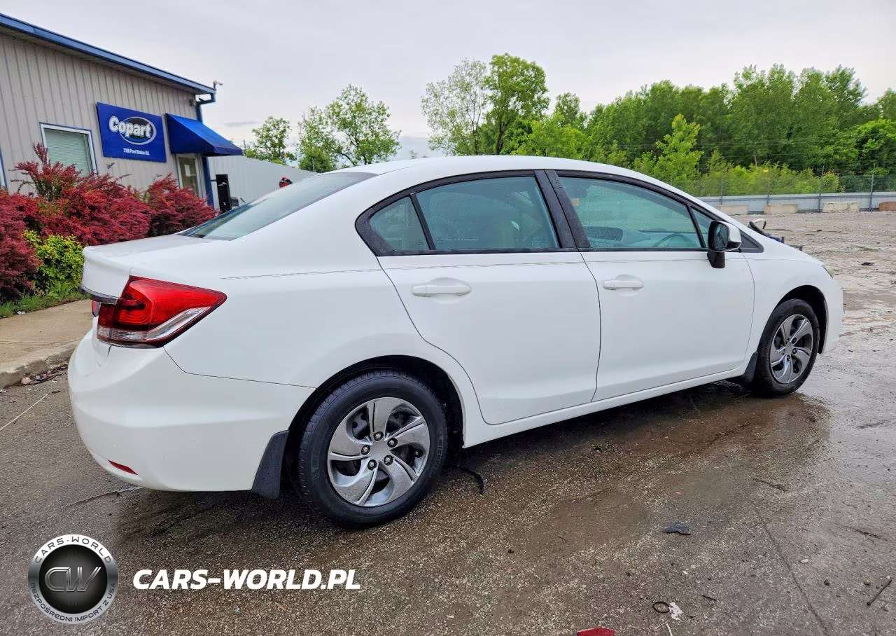 2013 Honda Civic Lx VIN:19XFB2F59DE081712 - 3