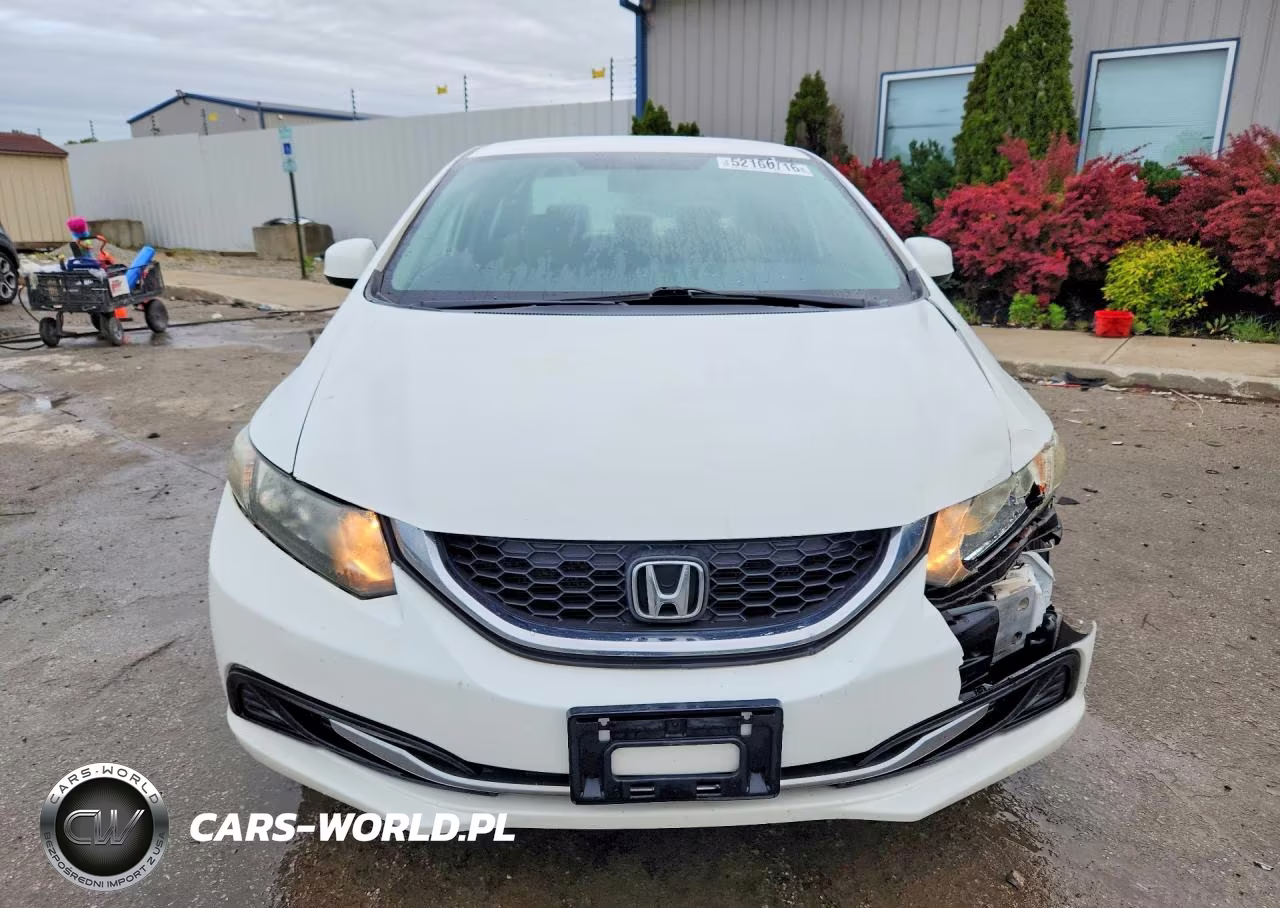 2013 Honda Civic Lx VIN:19XFB2F59DE081712 - 4