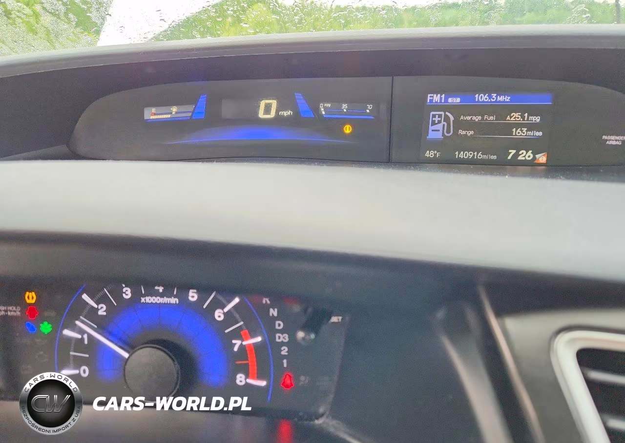 2013 Honda Civic Lx VIN:19XFB2F59DE081712 - 8
