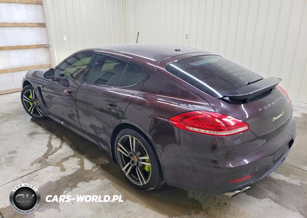 2014 Porsche Panamera S Hybrid VIN:WP0AD2A71EL044191 - 2