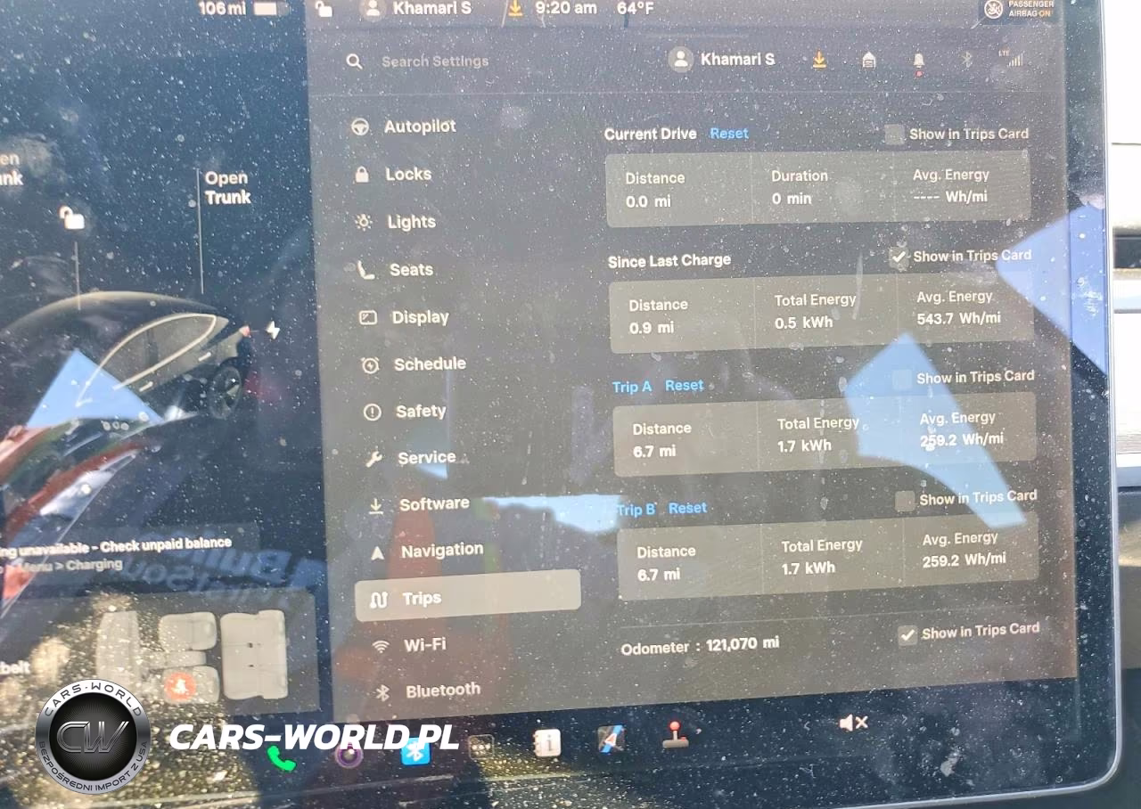 2019 Tesla Model 3 VIN:5YJ3E1EA4KF410603 - 9