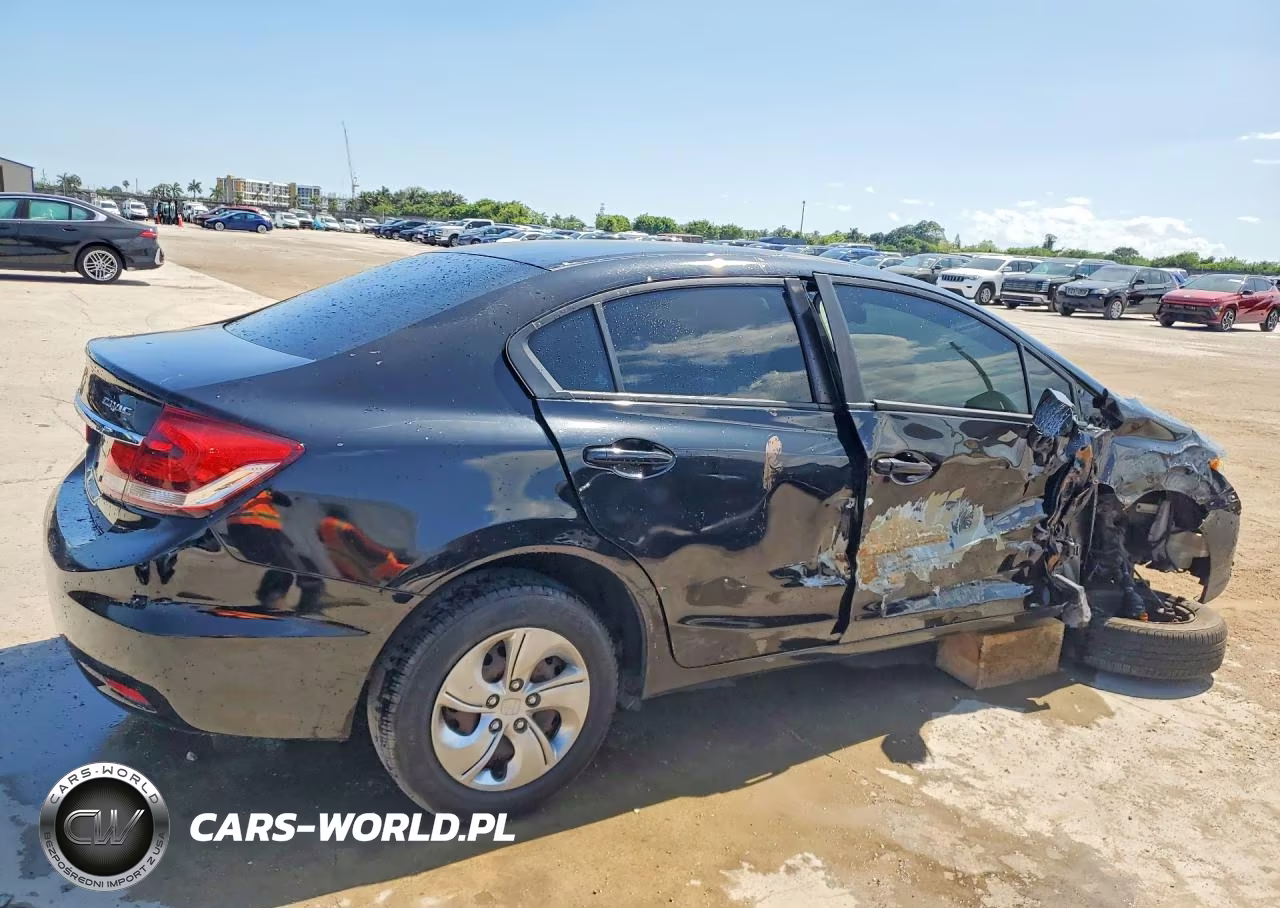 2015 Honda Civic Lx VIN:19XFB2F56FE283863 - 3