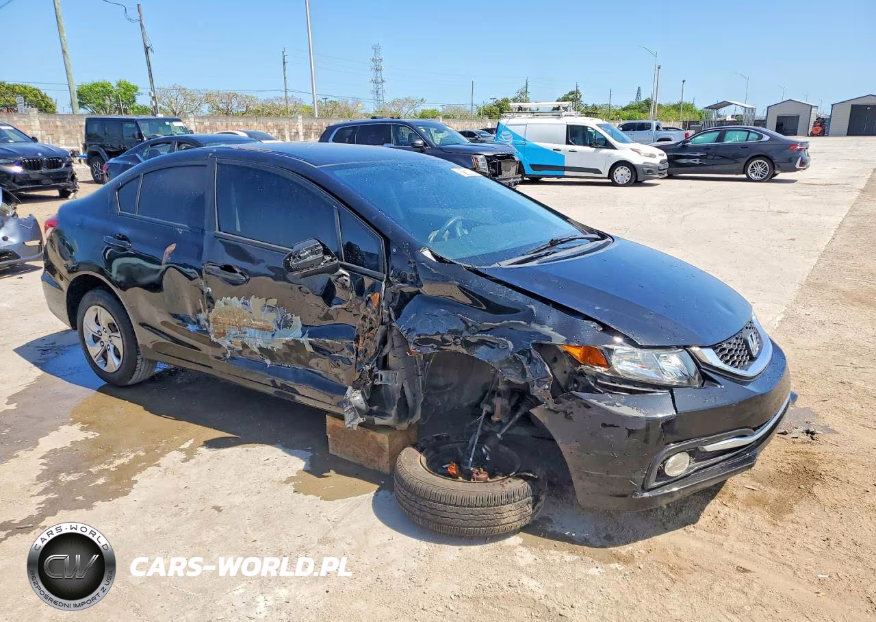 2015 Honda Civic Lx VIN:19XFB2F56FE283863 - 4