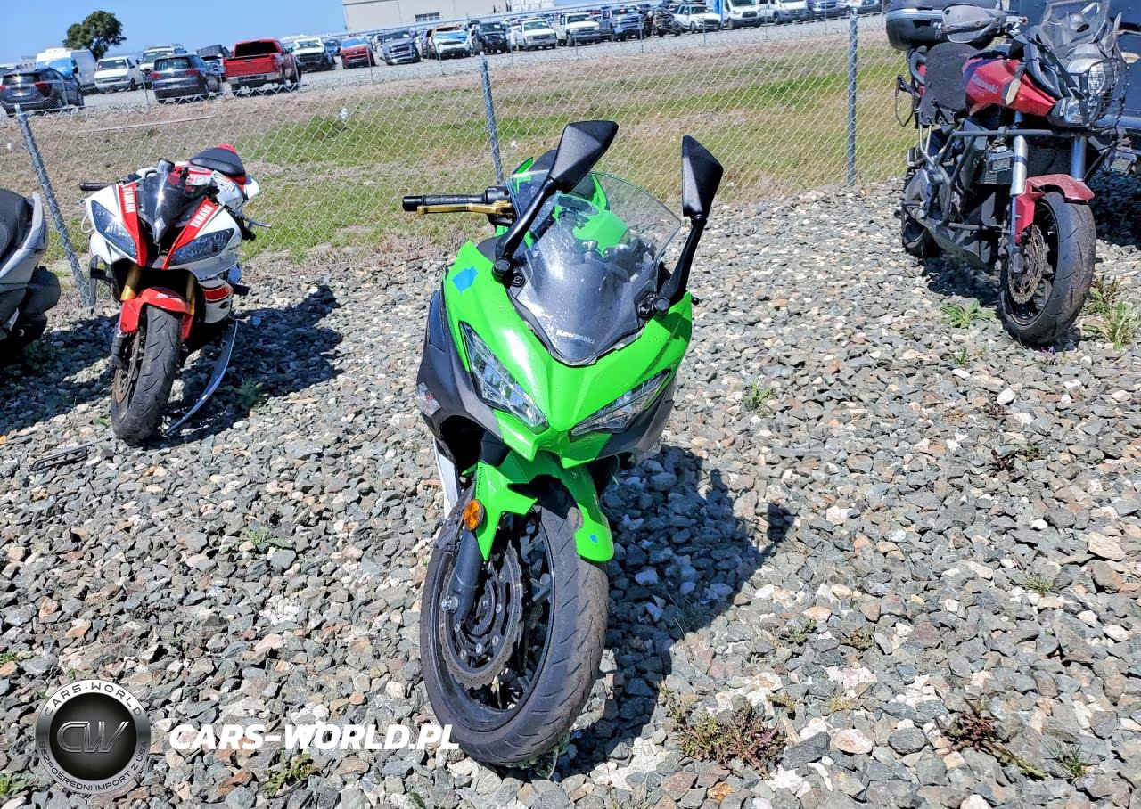 2022 Kawasaki Ex400 VIN:JKAEXKG1XNDAF4054 - 2