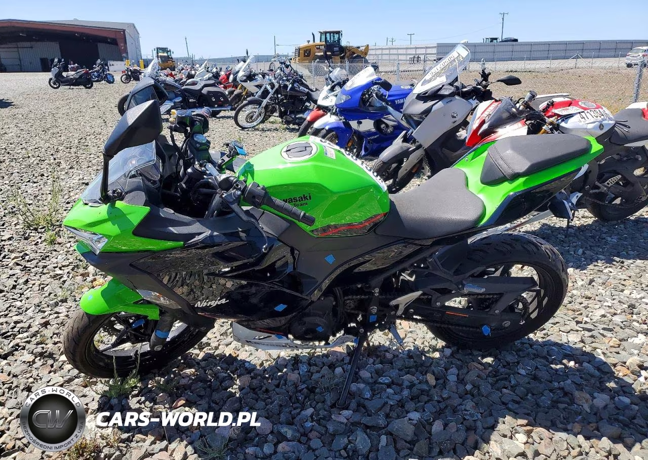 2022 Kawasaki Ex400 VIN:JKAEXKG1XNDAF4054 - 3