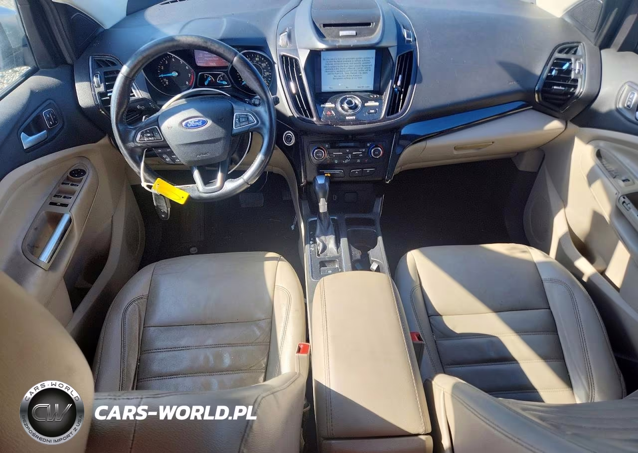 2017 Ford Escape Titanium VIN:1FMCU0J94HUC12821 - 8