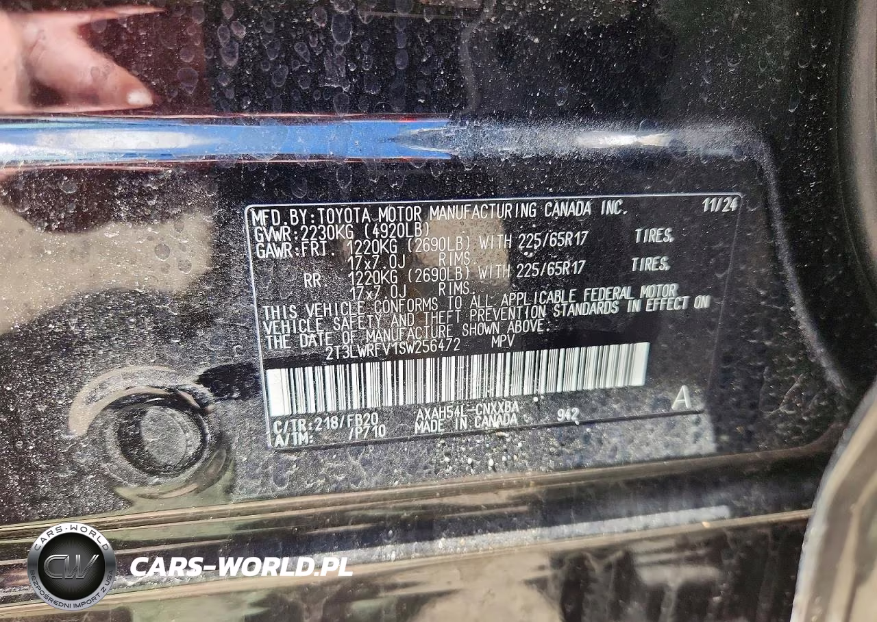 2025 Toyota Rav4 Le VIN:2T3LWRFV1SW256472 - 14