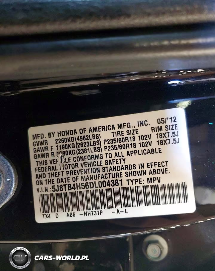 2013 Acura Rdx Technology VIN:5J8TB4H56DL004381 - 13