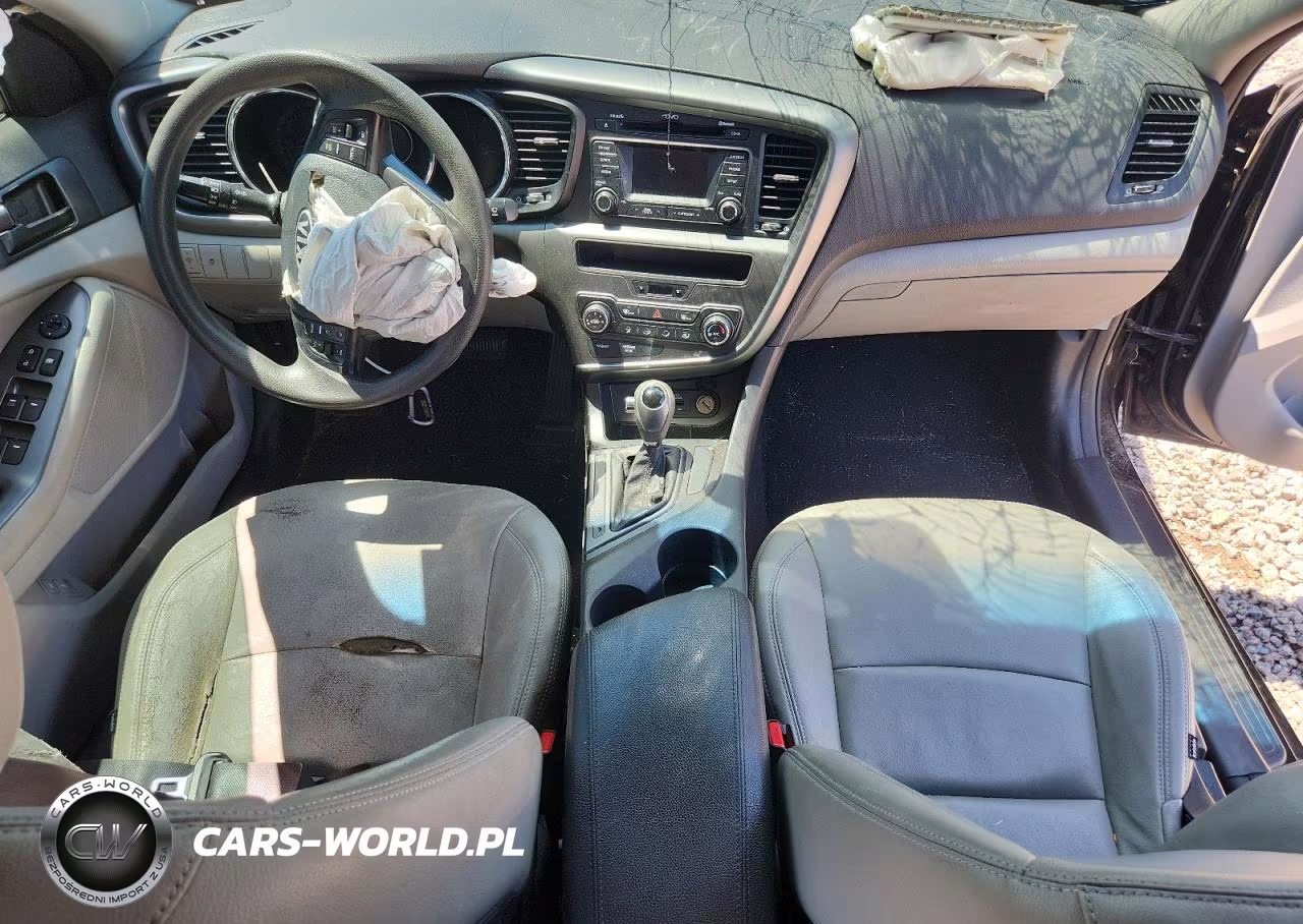 2013 Kia Optima Lx VIN:5XXGM4A75DG247511 - 8