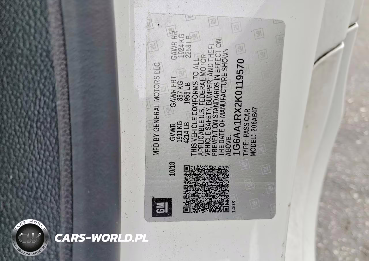 2019 Cadillac Ats VIN:1G6AA1RX2K0119570 - 13