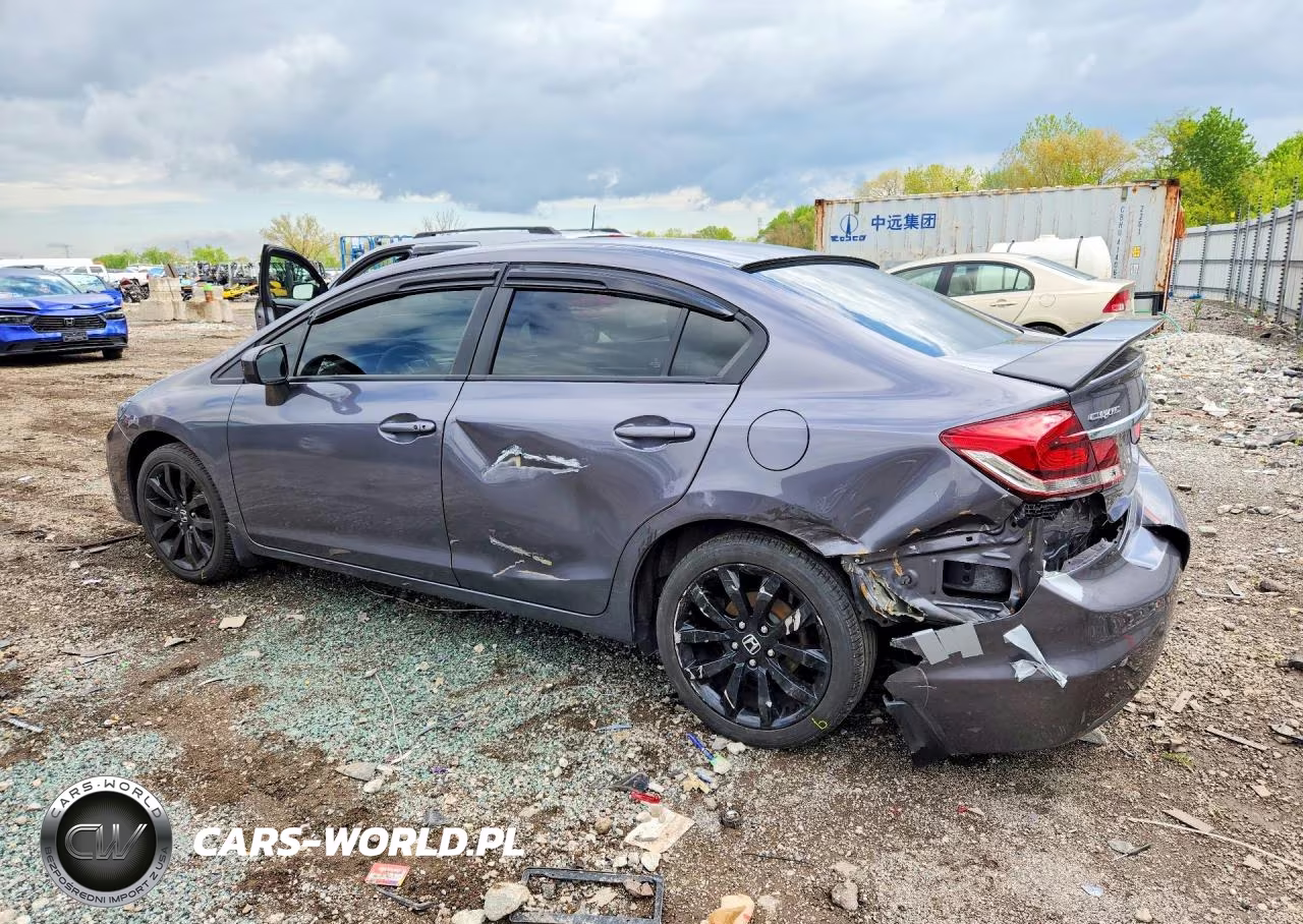 2014 Honda Civic Exl VIN:19XFB2F91EE002232 - 2
