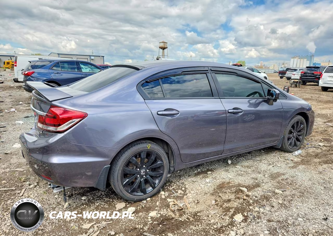 2014 Honda Civic Exl VIN:19XFB2F91EE002232 - 3