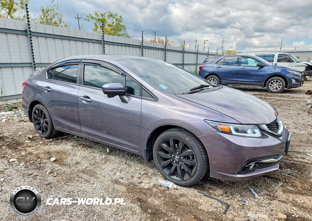 2014 Honda Civic Exl VIN:19XFB2F91EE002232 - 4