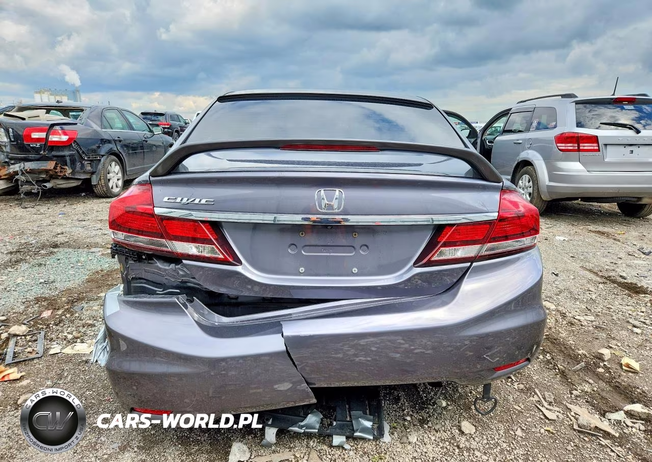 2014 Honda Civic Exl VIN:19XFB2F91EE002232 - 6