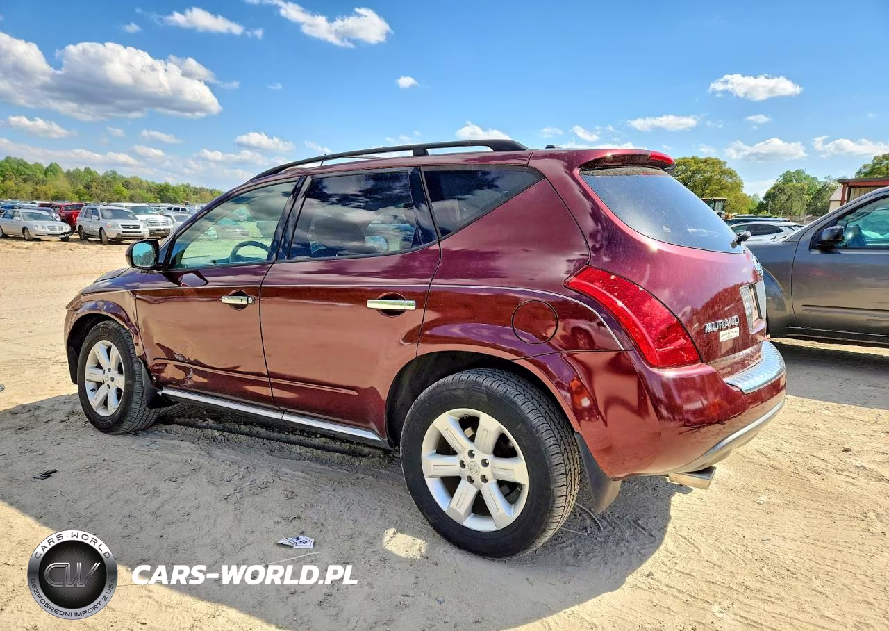 2007 Nissan Murano S VIN:JN8AZ08W77W639507 - 2