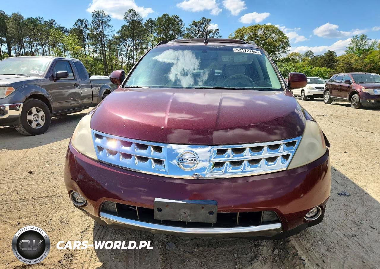 2007 Nissan Murano S VIN:JN8AZ08W77W639507 - 5