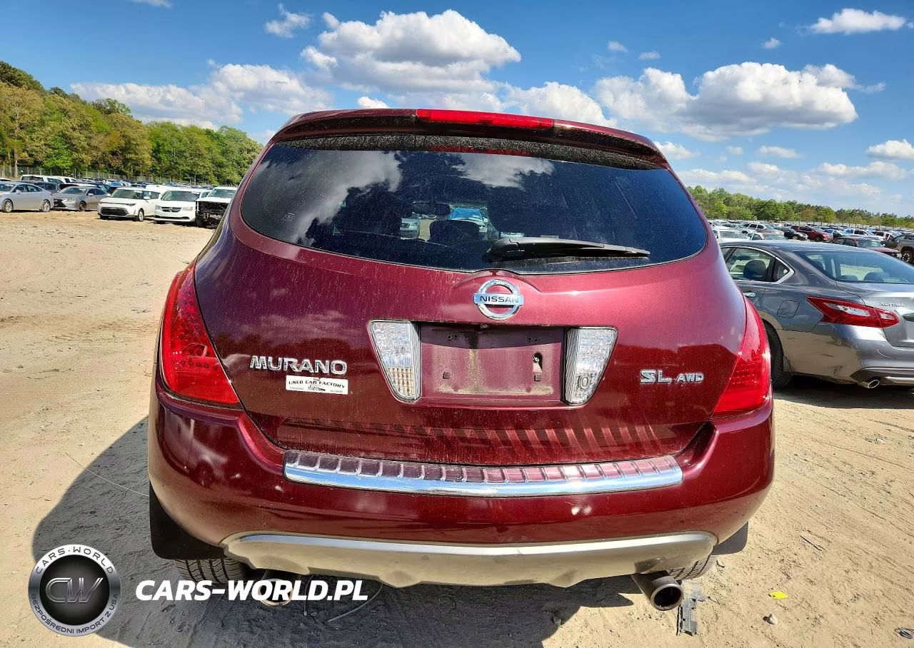 2007 Nissan Murano S VIN:JN8AZ08W77W639507 - 6