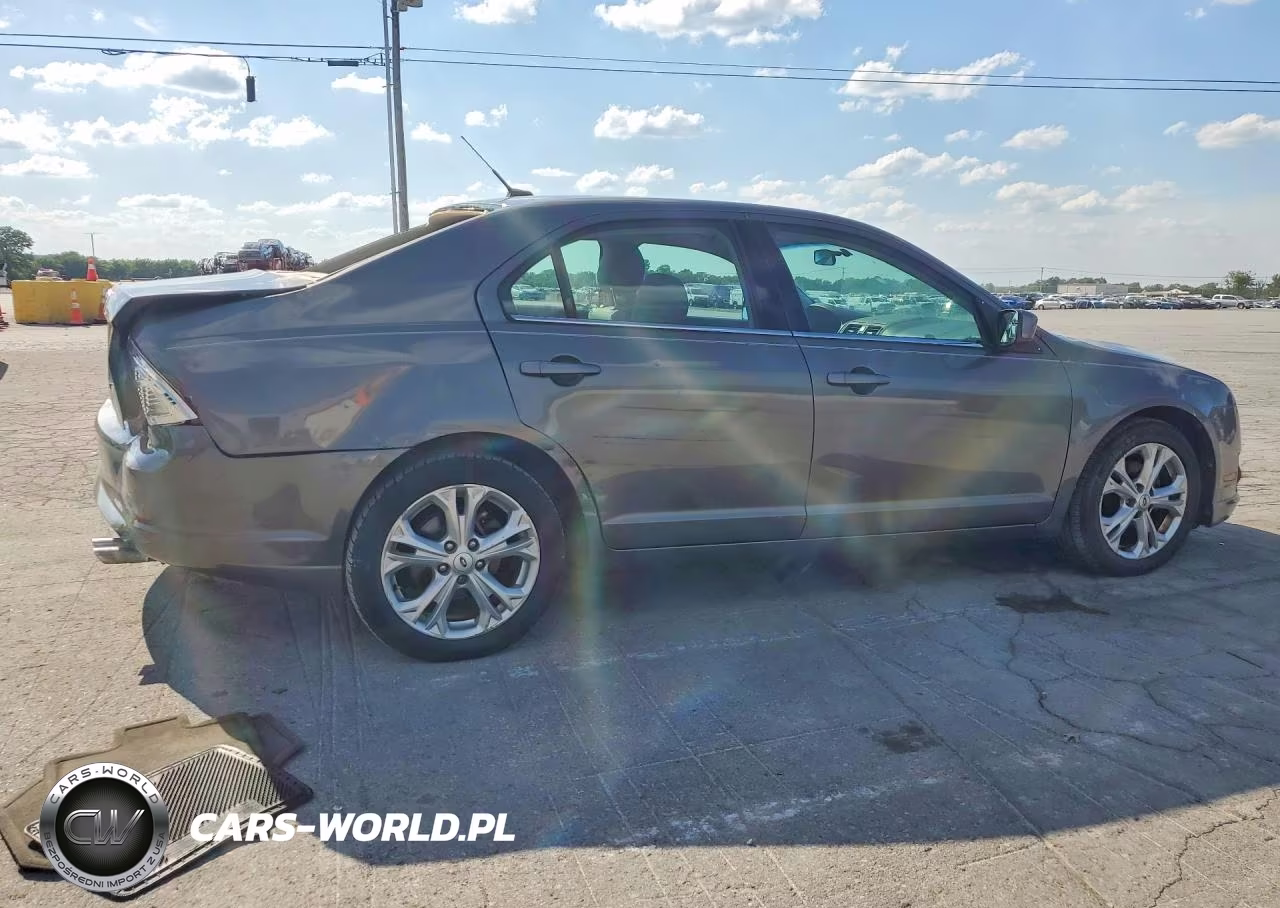 2012 Ford Fusion Se VIN:3FAHP0HA6CR401381 - 3