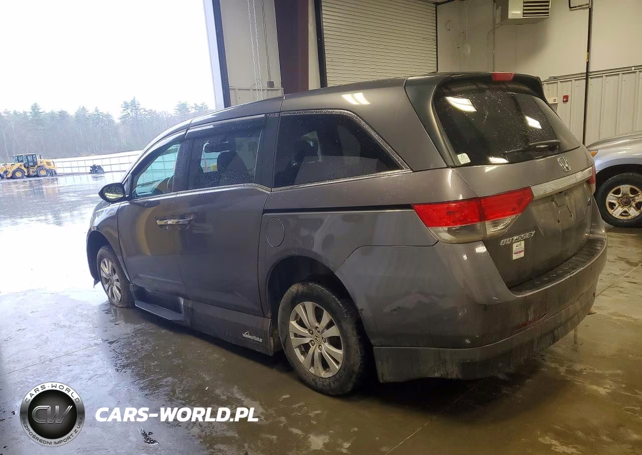 2016 Honda Odyssey Exl VIN:5FNRL5H67GB134830 - 2