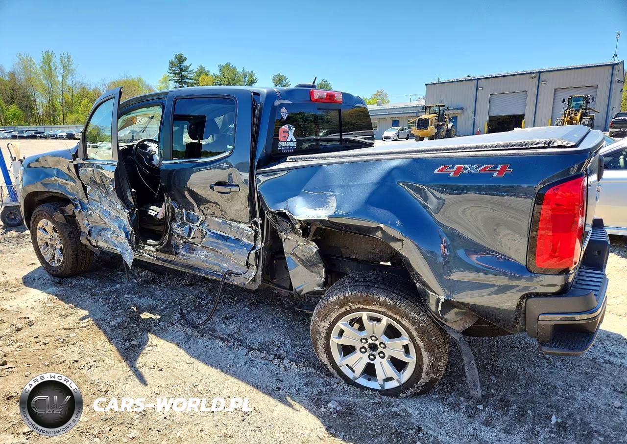 2019 Chevrolet Colorado Lt VIN:1GCGTCEN9K1210752 - 2