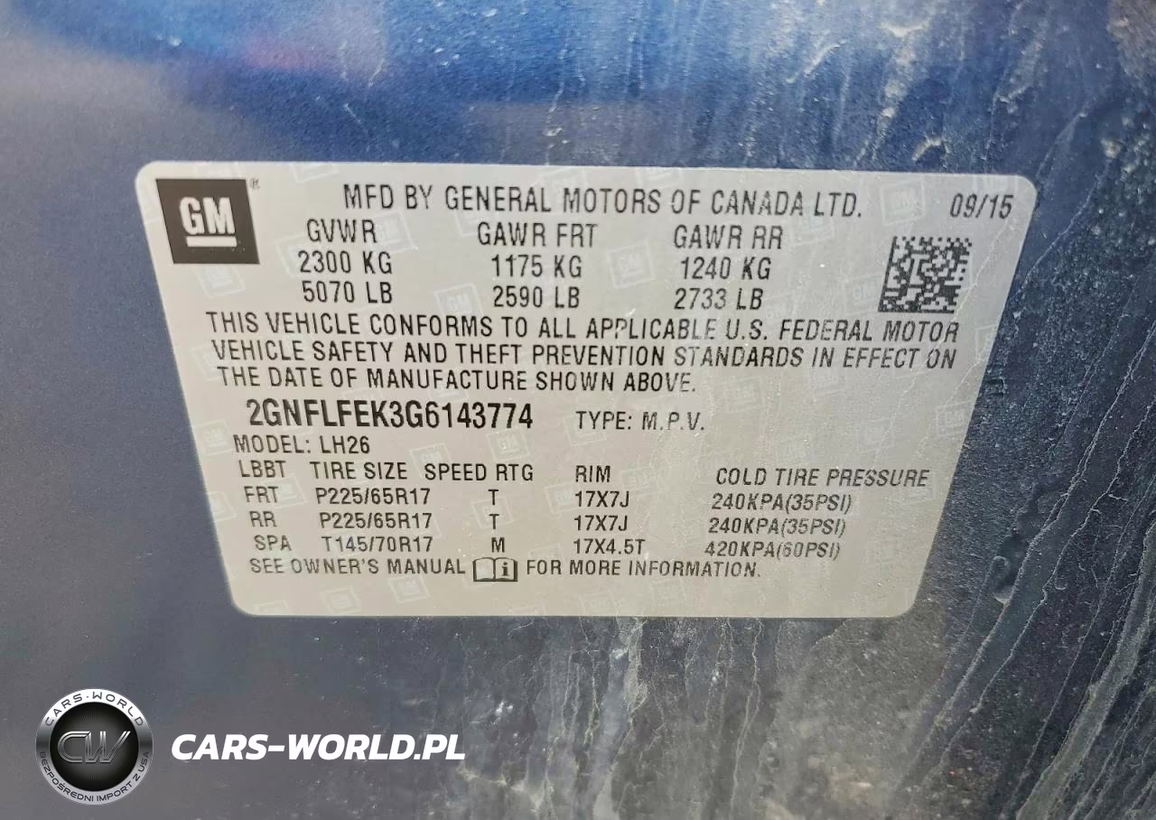 2016 Chevrolet Equinox Lt VIN:2GNFLFEK3G6143774 - 13