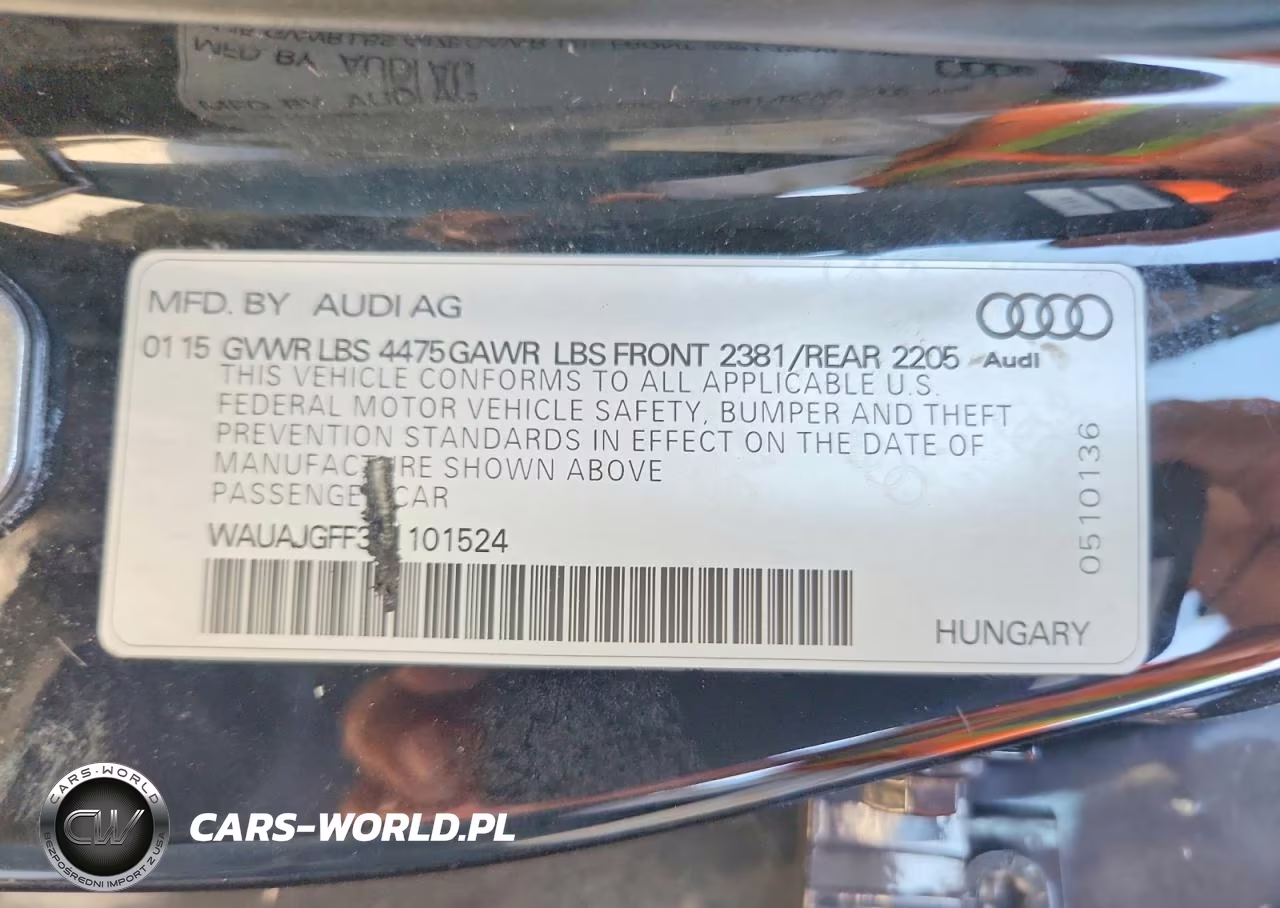 2015 Audi A3 Premium VIN:WAUAJGFF3F1101524 - 12