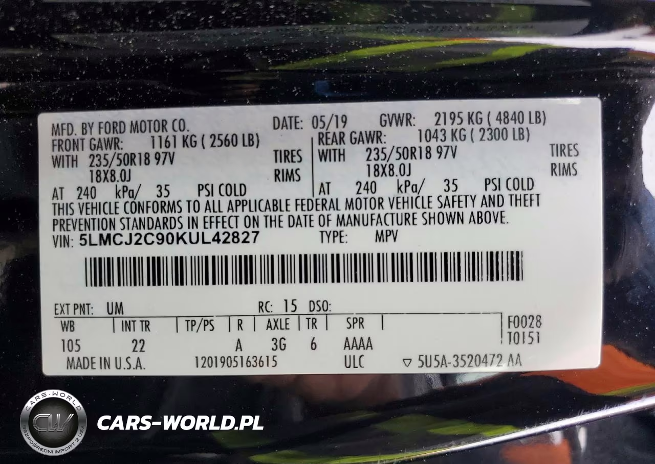 2019 Lincoln Mkc Select VIN:5LMCJ2C90KUL42827 - 13