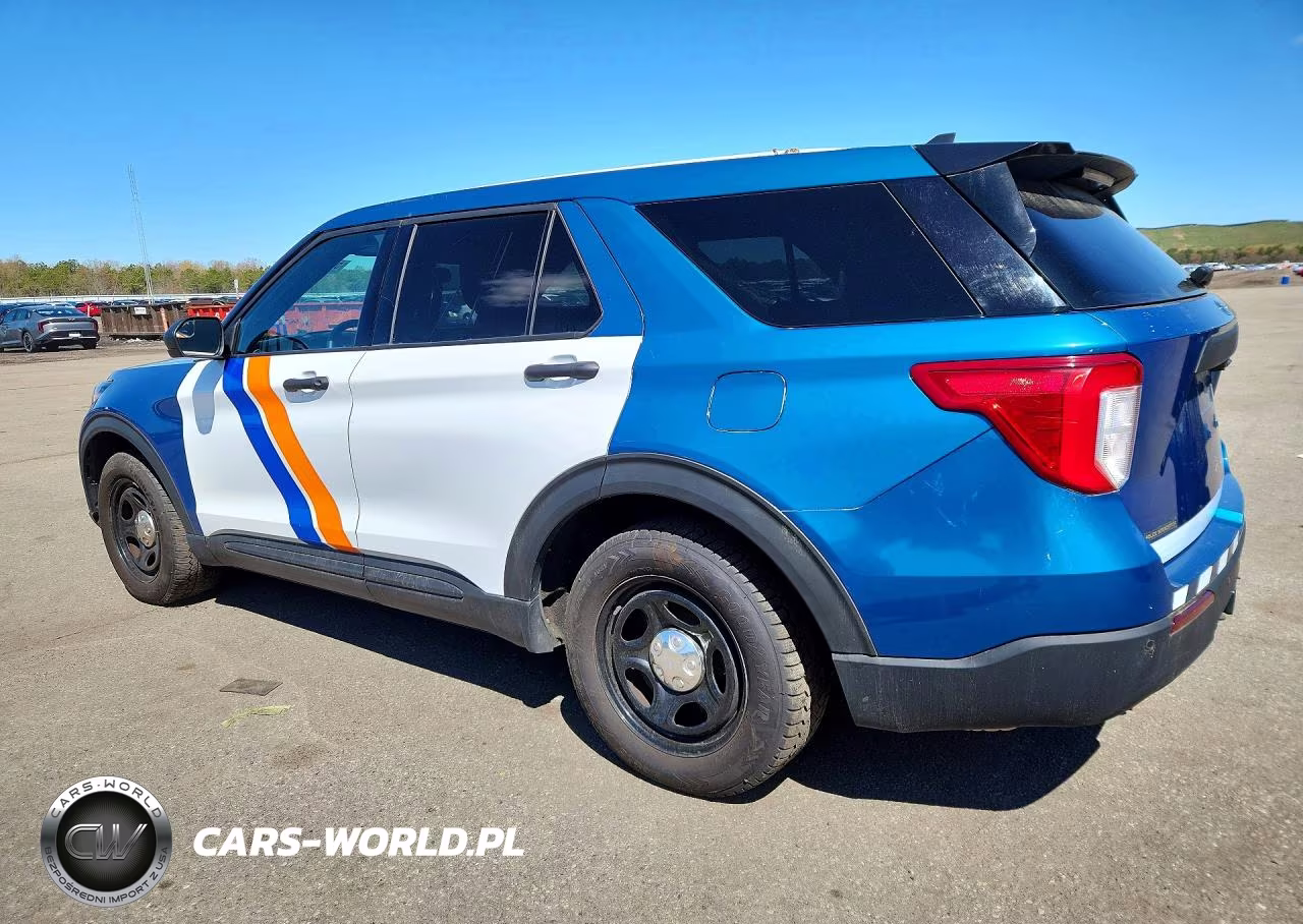 2021 Ford Explorer Police Interceptor VIN:1FM5K8AW9MNA14775 - 2