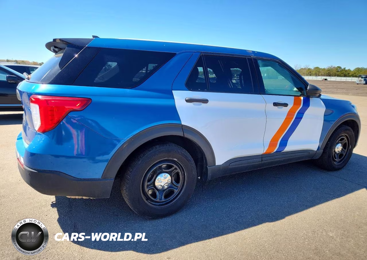 2021 Ford Explorer Police Interceptor VIN:1FM5K8AW9MNA14775 - 3
